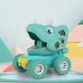 thumbnail image 2 of Coche retráctil con forma de dinosaurio para niños HUOGUO para niños de 3 a 9 años, 2 of 3