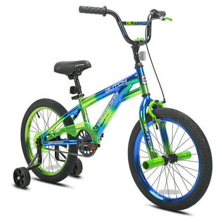 Genesis 18u0022 Glitch Boys BMX Bike, Blue/Green