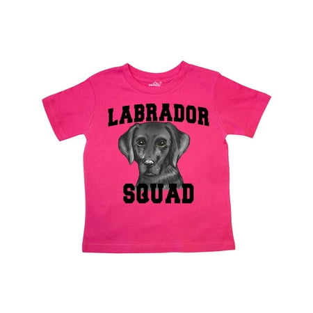 

Inktastic Dog Labrador Squad Gift Toddler Boy or Toddler Girl T-Shirt