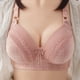 thumbnail image 5 of Sujetador push up sexy de belleza para la espalda, cómodo, inalámbrico, no magnético, ropa interior a cuadros, para mujer, talla grande, delgado, 5 of 5