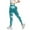 Green, variant on GEWSEY Legging Anti Cellulite Women 3D Compression High Waisted Lifting Yoga Pants Workout Tummy Control Opaque (Light Green, L)