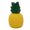 Yellow, variant on Pineapple Floatable Dog Toy - Durable Natural Rubber Squeaky Chew Toy for Aggressive Chewers, Pool & Lake Floating Toy for Small, Medium, Large Breed Dogs, 4.3 Inch Summer Water Fun