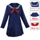 thumbnail image 5 of Anime My Hero Academia Himiko Toga Disfraz de Cosplay JK Uniforme Faldas Suéter Abrigo Ropa de Halloween Navidad Mujeres Niñas, 5 of 5