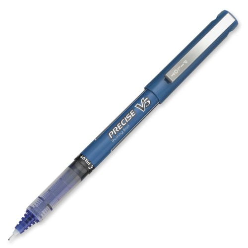 Pilot Precise V5 Stick Rolling Ball Pens, Extra Fine Point, Black SINGLE(35335)