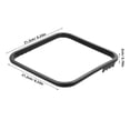 thumbnail image 2 of HAMPPLIES Waste Ring Black PET Fix Plastic Bag Household Users Home Use 1Pcs, 2 of 7