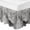 Grey, variant on Green Eucalyptus Leaves Bed Skirt Cal King Size 16 Inch Drop, Adjustable & Elastic Wrap Around Bed Skirts Pleated Dust Ruffles For Twin Full Queen Cal King Base Beds, Summer Watercolor Botanical