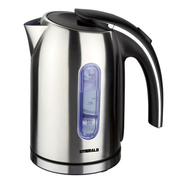 Emerald 1.7 Liter Stainless Steel LED Electric Kettle (1333)