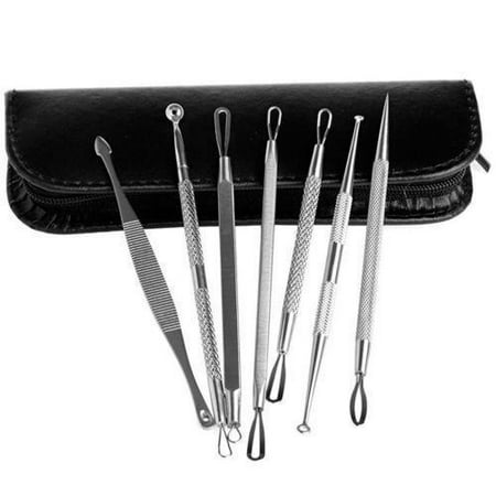 7pcs Blackhead Acne Comedone Pimple Blemish Extractor Remover Tool Kit Set by Dazone