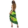thumbnail image 4 of HAPPY BAY Women's Beach Bikini Swimwear Swim Cover up Wrap Bathing suit Summer Wraps Swimsuit Beachwear Sarong Coverups Skirts for Women One Size Shamrock Green, Tie Dye, 4 of 5