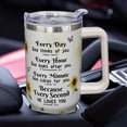 thumbnail image 6 of 40 oz Christian Tumblers with Handle Gifts for Women Faith, Bible Verse Scripture Gifts, Inspirational Religious Spiritual Gifts for Women, Baptism Gifts for Girl, 6 of 6