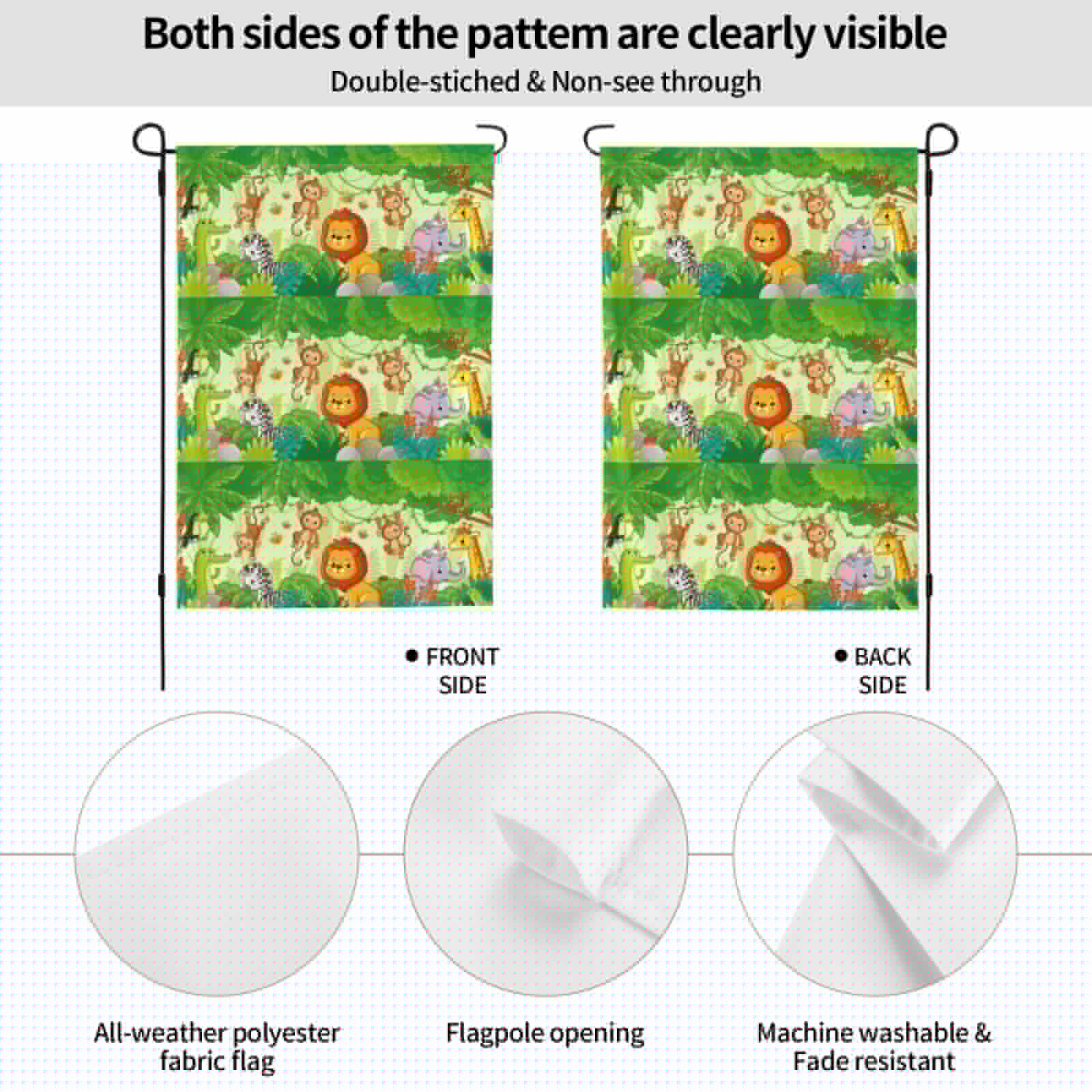 thumbnail image 2 of Easygdp Flying Swallows Garden Flag Yard Flag Welcome Flag, Double-Sided, Weather Resistant for Outdoor Decor - 28"x40", 2 of 9