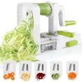 thumbnail image 1 of Vegetable Spiralizer 5 Blades Vegetable Spiralizer Spaghetti Spiral Mandoline Vegetable Cutter Spaghetti Vegetable Spaghetti Preparation, 1 of 5