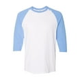 thumbnail image 2 of Gildan Heavy Cotton Three-Quarter Raglan Sleeve Baseball T-Shirt, 2 of 3