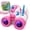 Pink, variant on Atvuaey Unicorn Binoculars for Kids with Neck Strap, Outdoor Toys for Kids Ages 3-12, Toddler Camping and Nature Toys, Bird Watching Gear