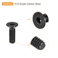 thumbnail image 4 of 5/16-18x1" Flat Head Socket Cap Screws, 10.9 Grade Carbon Steel Screw Bolts Fasteners 25Pack, 4 of 5