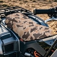 thumbnail image 4 of KUIFORTI Camo ATV Seat Cover All-Weather Protection 4-Wheeler Seat Covers Polyester ATV Back Seats Powersports Cushion Covers Fit for Most Polaris Sportsman Polaris Scrambler Honda Rancher, 4 of 7