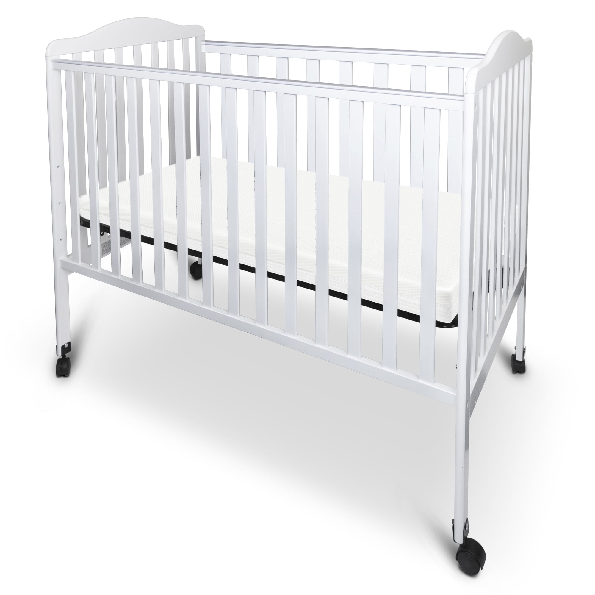 Fizzy Baby 2-in-1 Convertible Full-size crib converts to adult bed. 3 level mattress board- White