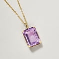 thumbnail image 3 of Ross-Simons 7.50 Carat Amethyst Pendant Necklace in 10kt Yellow Gold, Women's, Adult, 3 of 6