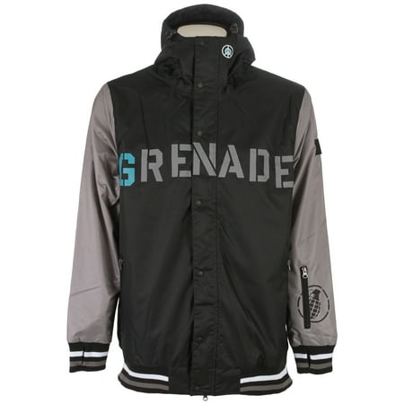 Grenade Baseball Snowboard Jacket Black Mens