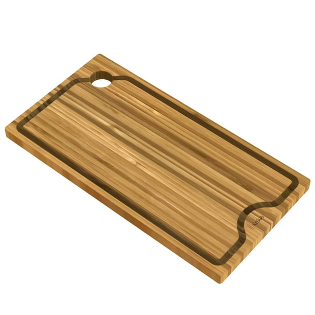 KRAUS Workstation Kitchen Sink 9" Solid Bamboo Cutting Board Walmart