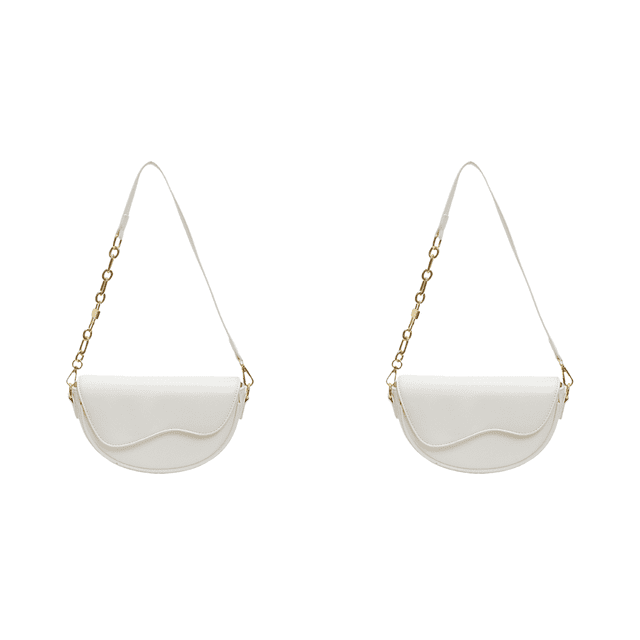 Bolso Hombro para Mujer Cruzado PU (Beige)