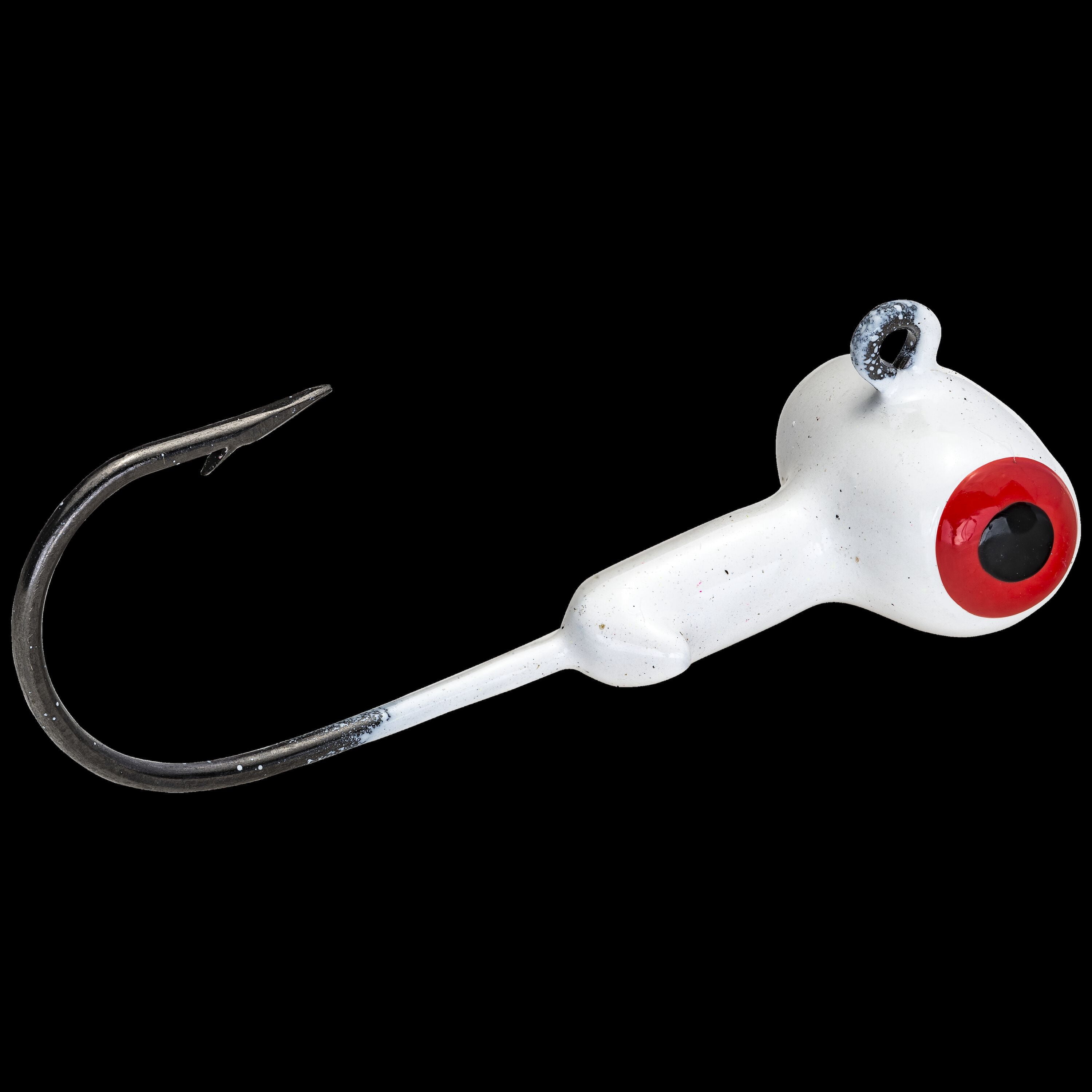 Strike King Mr. Crappie Sausage Head Jig Head - 1/8 oz White Panfish Lure