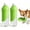 Green*2 Pcs, variant on Portable Dog Water Bottle Attachment, Silicone Dog Drink Dispenser, Slip-On Pet Water Bowl for Walks, Fits Standard Water Bottles, Ideal for Daily Hiking & Travel, Quick Rinse, Easy Setup(Green)