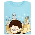 thumbnail image 5 of Harry Potter Hogwarts T-Shirt Blue Size 6-14, 5 of 6