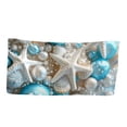 thumbnail image 2 of Amzcrzy Polyester Ocean Elements Beach Towel Oceans-Themed Beach Towel Starfishs Seashells and Sea Turtle Fast-Drying Absorbent Bath Towel Microfiber Beach Towel Non-Functional Blankets, 2 of 6