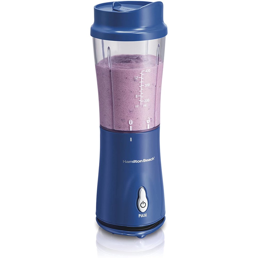 Hamilton Beach Personal Smoothie Blender With 14 Oz Travel Cup And Lid