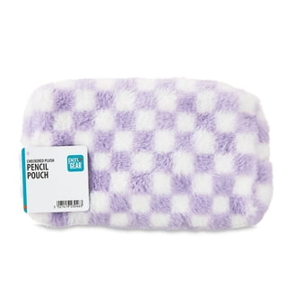 Buffalo Check Slim Pencil Case - Carpe Diem Diamond checked pencil case main image 2