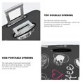 thumbnail image 4 of Travel Luggage Cover Protector - I Love Coffee Anti-Scratch Suitcase Covers Fits 18-32 Inch Luggage, 4 of 5