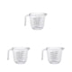 thumbnail image 1 of Advancent 150/300/600ml Plastic Measuring Cups Laboratory Tableware Accessories Cooking Tool Measure Baking Container Type1 NO1, 1 of 6