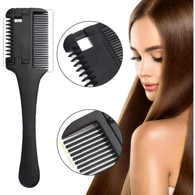 Peigne Coupe-Cheveux, Peigne à Rasoir pour Affiner les Cheveux
