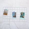 thumbnail image 5 of Uxcell 24"x12" Wire Grid Panel, 2 Pack Wall Grid Panels Board Photo Display Decor Hanging Organizer, White, 5 of 5