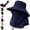 Blue, variant on UV Protection Outdoor Fisherman's Hat with Detachable Mesh Face Mask Wide Brim Neck Flap Sun Fishing Hat Mens Women