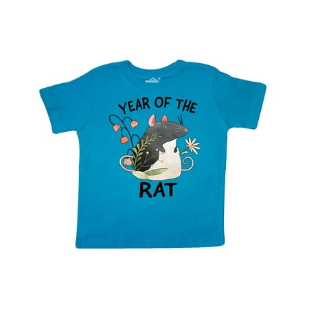 

Inktastic Chinese Zodiac Year of The Rat Gift Toddler Boy or Toddler Girl T-Shirt
