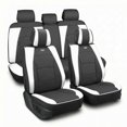 thumbnail image 1 of Fundas Cubre Asientos FH Group PU205115 Juego Completo Cuero Sintetico Universal, 1 of 5