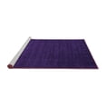 thumbnail image 2 of Ahgly Company Machine Washable Indoor Rectangle Abstract Purple Contemporary Area Rugs, 5' x 7', 2 of 4