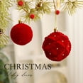 thumbnail image 4 of Uuowzo Christmas Christmas Balls Plastic Plating Shaped Hand Balls Christmas Tree Hanging Christmas Party Decoration Supplies Indoor Outdoor Christmas Decorations, Multicolor, 4 of 5