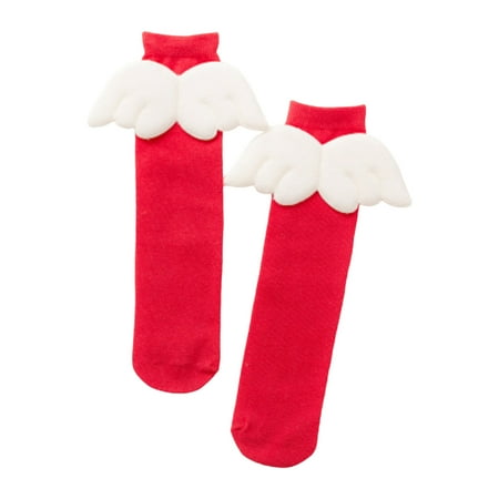 

Children s Socks Stockings Solid Color Wing Bow Half High Tube Pile Pile Socks High Ankle Socks Boy Slipper Socks Big Kid Kids Socks Girl Low Socks Kids Socks Low Cut Boys Big Girl No Show Socks Bulk