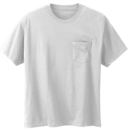 Hanes - Men's Pocket Tee Shirt