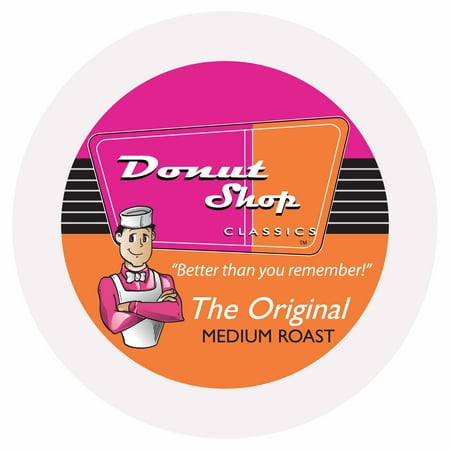 Donut Shop Classics coffee compatible with K-Cup Brewers case 96 ct