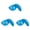 3 Pair Blue, variant on 3 Pairs Foot Shoe Inserts - Toe Cushion Inserts,Big Shoe Fillers - Casual,Sports,Boots - Half Size Bigger