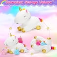 thumbnail image 2 of Mamá unicornio de peluche con 4 unicornios bebés para niñas mayores de 3 años, 2 of 7