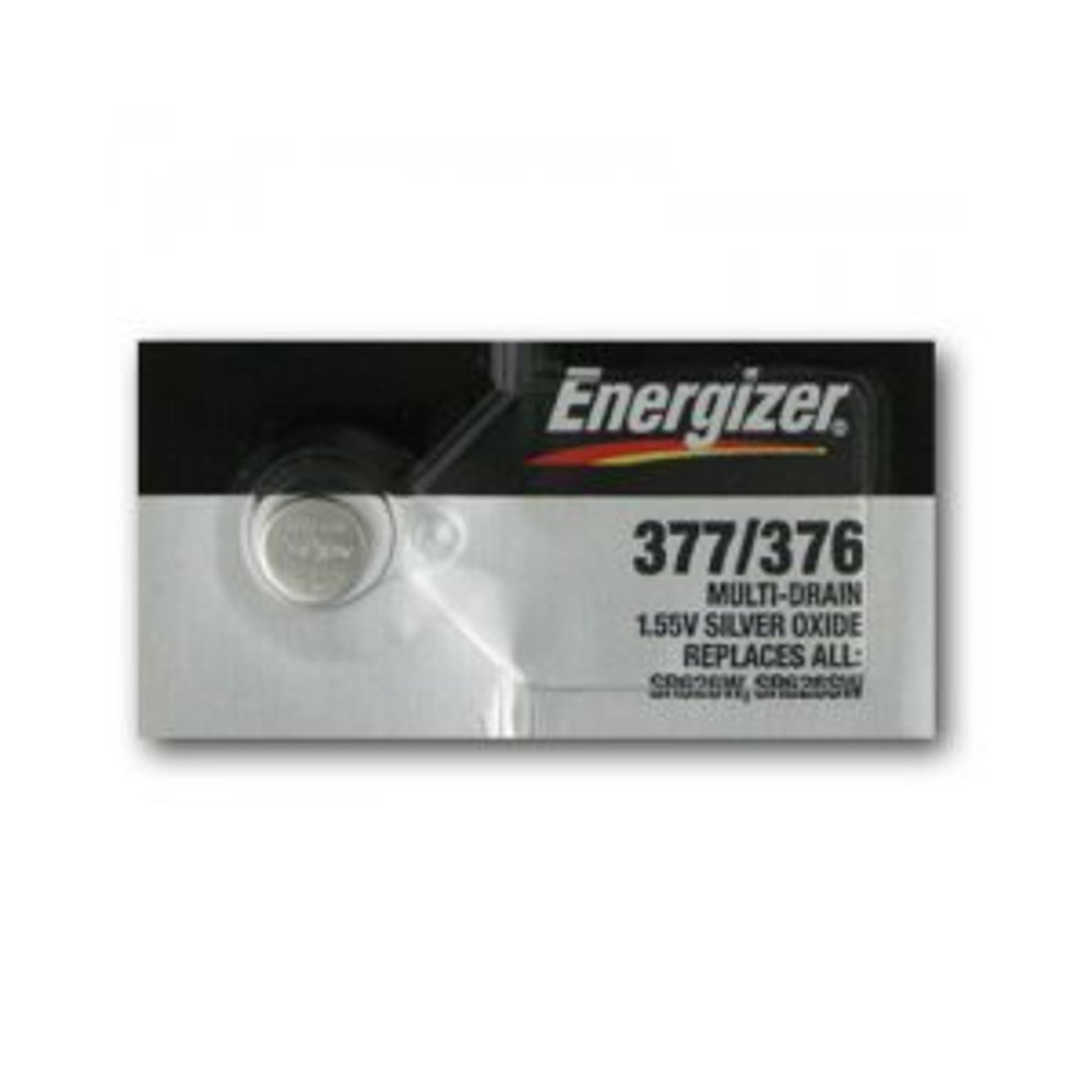 Energizer 377 376 Silver Oxide Watch Batteries SR626SW SR626W