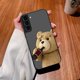 thumbnail image 3 of Matte Case for Samsung Galaxy S23 S22 S21 S20 S10 4G S9 S8 Plus ULTRA 5G LITE Case Funda Coque Shell Naughty T-Teddy Bear Couple, 3 of 5