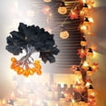 thumbnail image 4 of CASAFUN Halloween Ghost Hand Skeleton Lights String Battery Operated,Pumpkin Maple leaf LED Lighted Fall Decorations for Home for Holiday Autumn Harvest Winter Christmas Thanksgiving Decor, 4 of 5