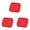 Red, variant on 1Pcs Square Pin Cushion Anti Loss Sewing Pin Needle Storage Holder, Push Pins Holder for Sewing Quilting DIY Projects, Random Color Pincushions