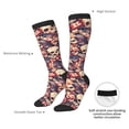 thumbnail image 4 of Logiee Skull rock record artist Print Gift Stocking Stuffers,Adult Stockings,Novelty Socks,Funny Socks Birthday Running Walking Sleeping, 4 of 6